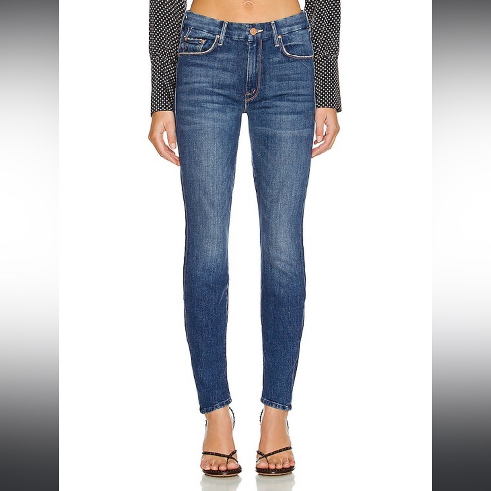 MOTHER Women's Skinny Jeans - Blue